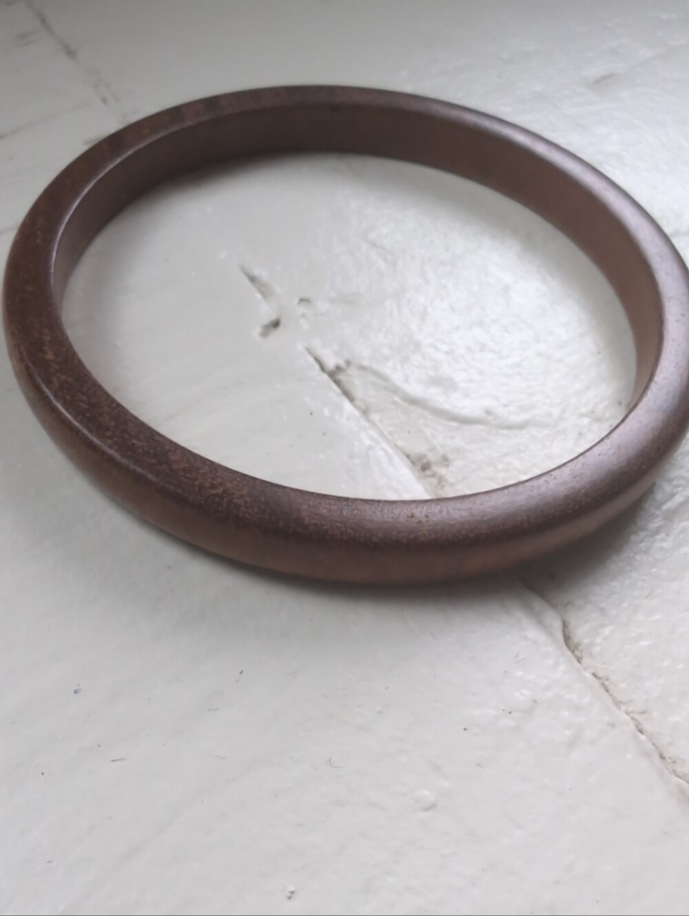 Brown wooden bangle